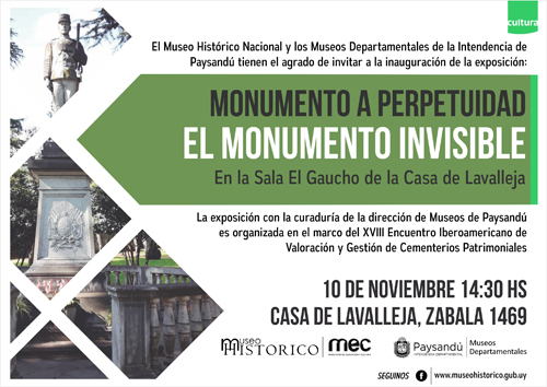 Uno de los monumentos de la exposición