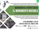 Uno de los monumentos de la exposición