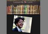 Leonardo De León presenta “El hacha del bufón” Premio Ariel 2016