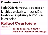 Conferencia de Rafael Courtoisie en Salamanca