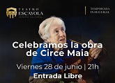 Teatro Escayola celebra la obra de Circe Maia con un homenaje abierto a todo público