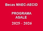 Becas MAEC-AECID - Programa ASALE 2025-2026