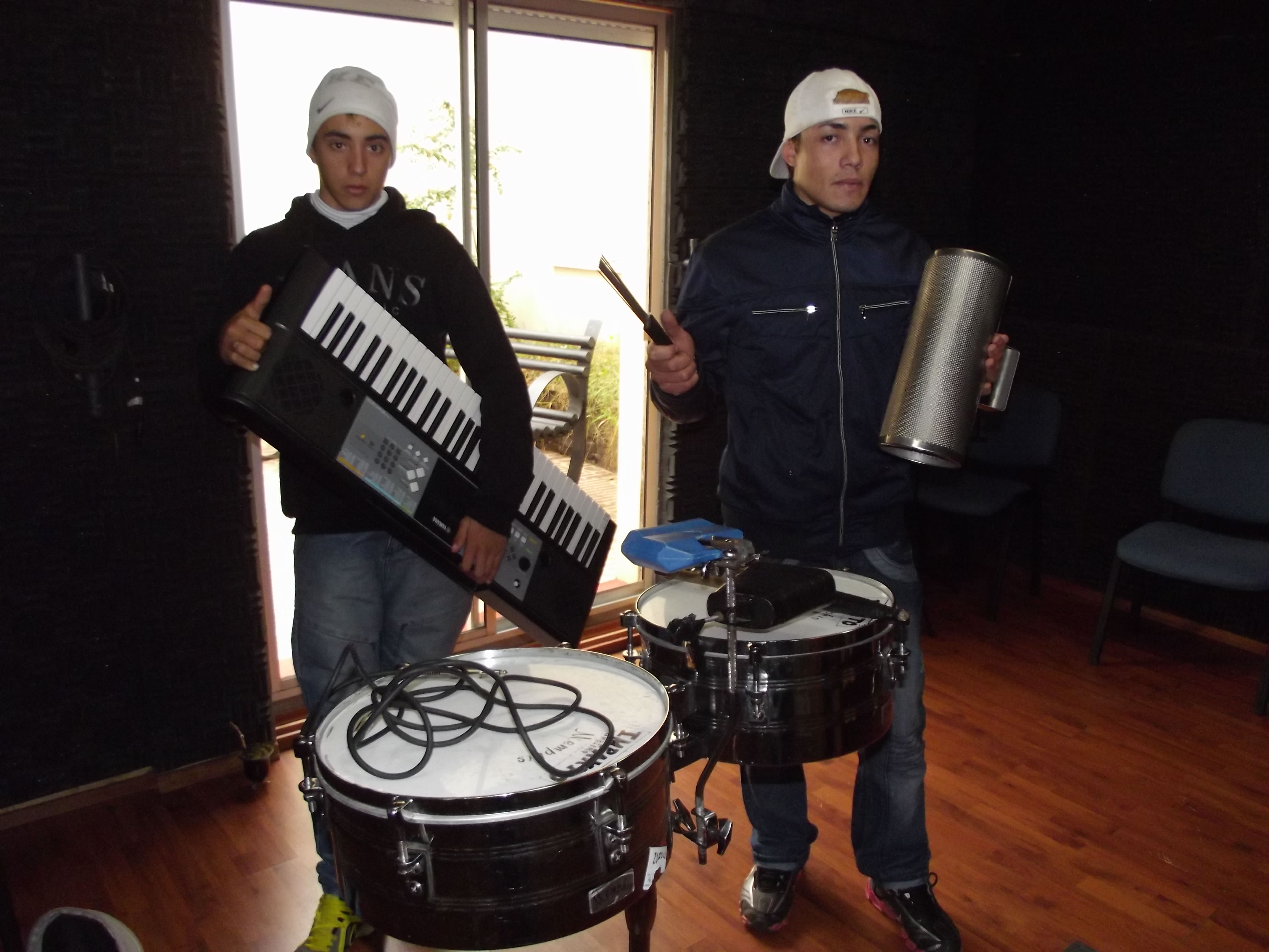 Músicos de Tacuarembó en la Usina Artigas