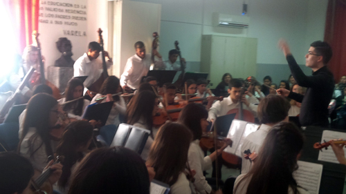 Orquesta en San Ramón