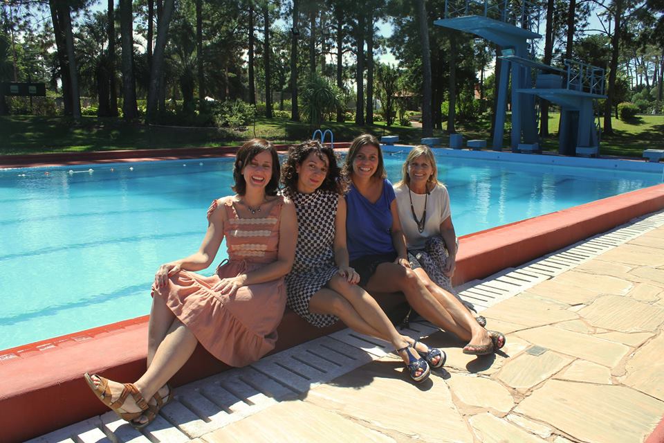 Inés Bortagaray, Ana Katz, Agustina Chiarino y Mirella Pascual